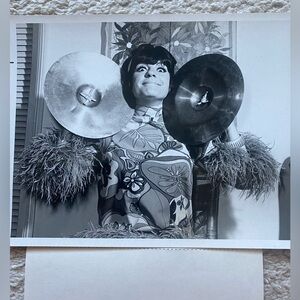 Jo Anne Worley Black and White Photo and NBC Letter
